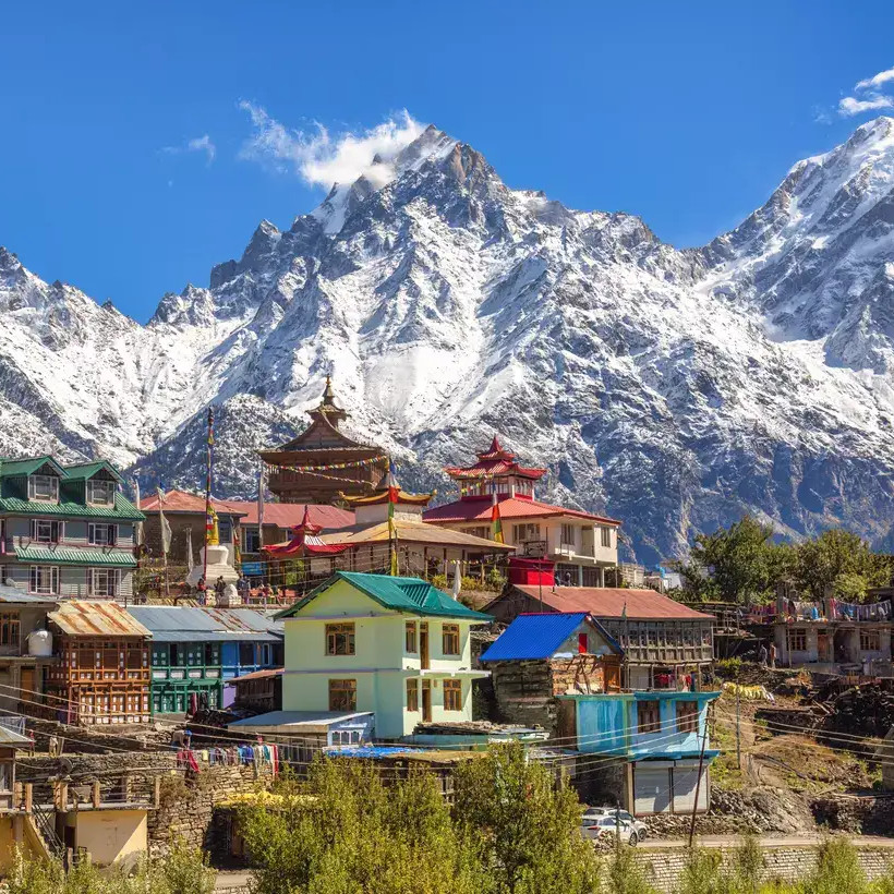 Village and monastery for cultural travel tour
