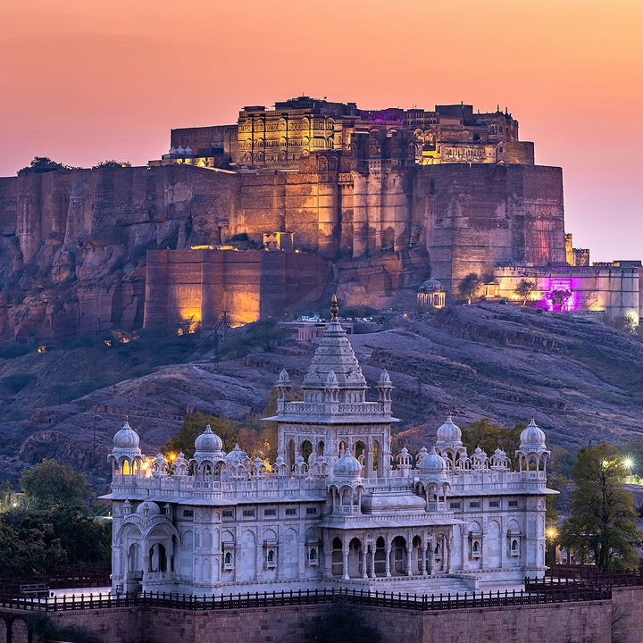 Mehrangarh Fort at sunset – top holiday tour
